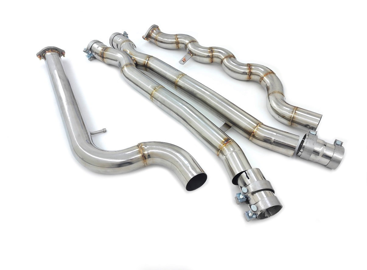 G8X M2/M3/M4 Equal Length X Pipe Single Midpipe